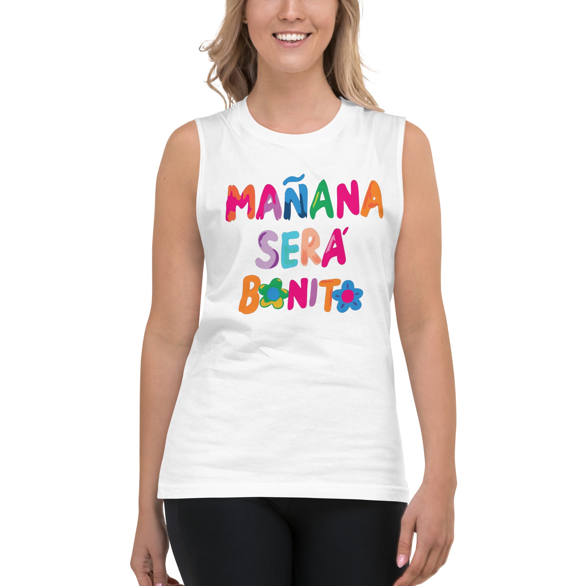 Camiseta sin mangas Mañana será Bonito: el emblema de orgullo colombiano con calidad excepcional y estampado que resiste el paso del tiempo.