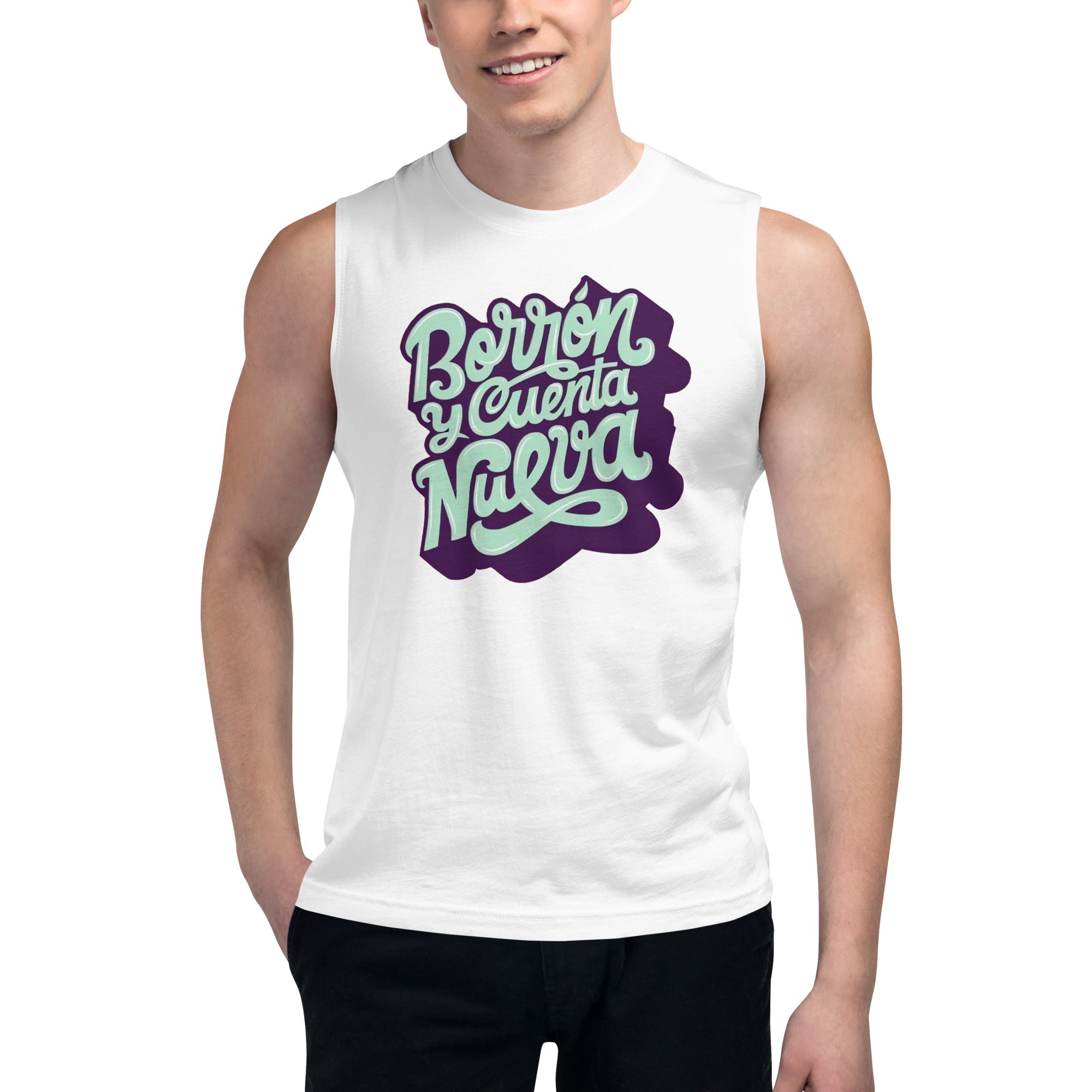 Camiseta sin mangas Borrón y cuenta nueva , Descubre calidad excepcional y estampados duraderos. Encuentra estilo y orgullo en cada prenda.