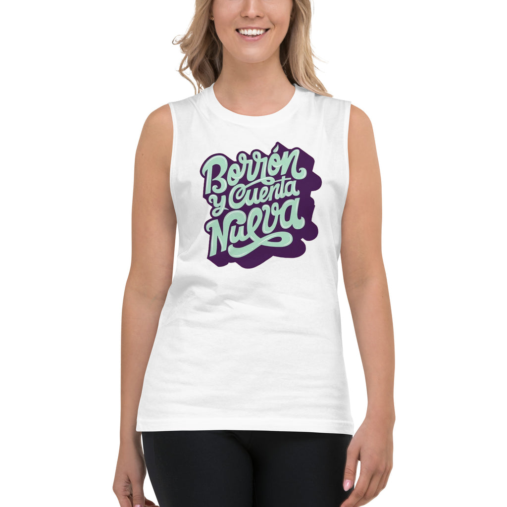 Camiseta sin mangas Borrón y cuenta nueva , Descubre calidad excepcional y estampados duraderos. Encuentra estilo y orgullo en cada prenda.