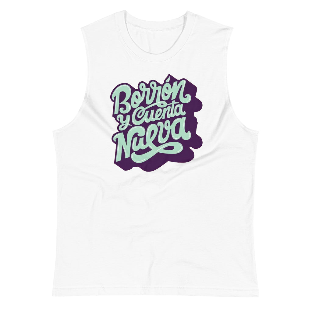 Camiseta sin mangas Borrón y cuenta nueva , Descubre calidad excepcional y estampados duraderos. Encuentra estilo y orgullo en cada prenda.