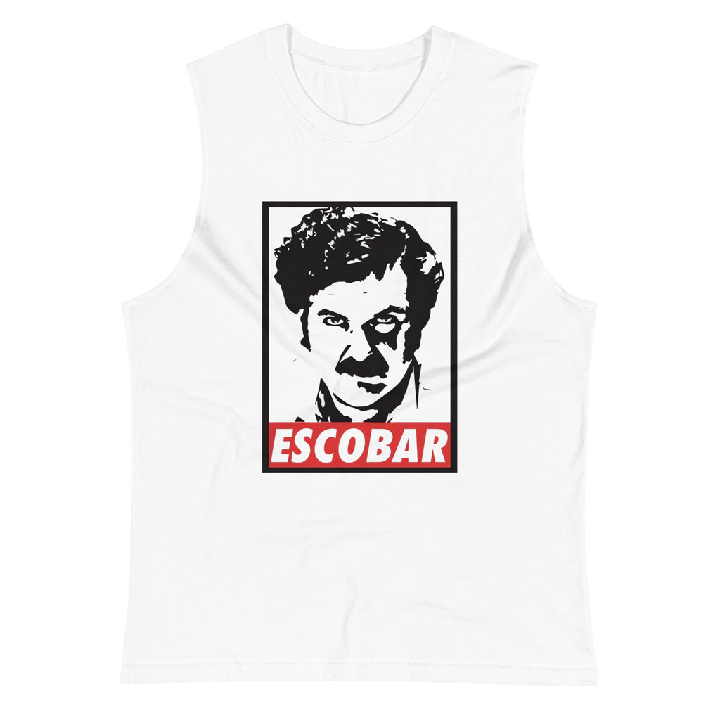 Camiseta sin mangas Escobar, Descubre calidad excepcional y estampados duraderos. Encuentra estilo y orgullo en cada prenda. Compra en LOSMIOS!