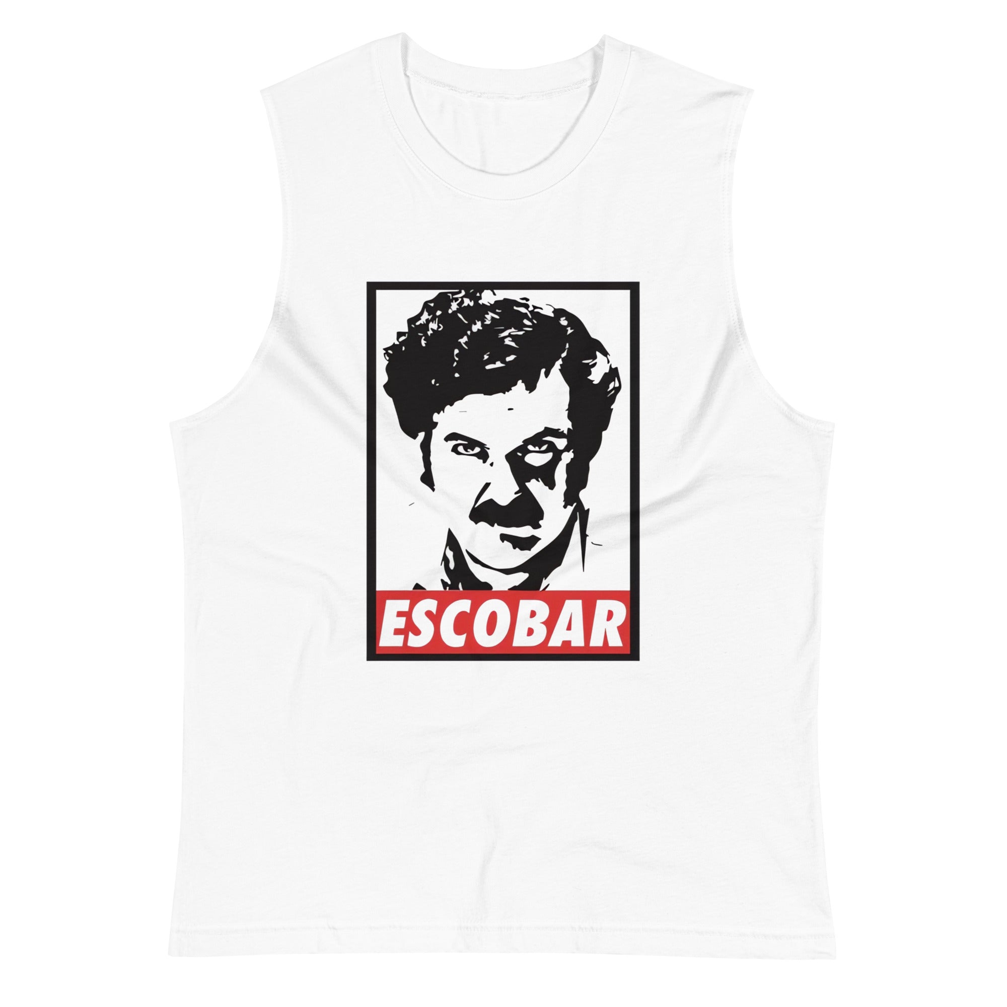 Camiseta sin mangas Escobar, Descubre calidad excepcional y estampados duraderos. Encuentra estilo y orgullo en cada prenda. Compra en LOSMIOS!