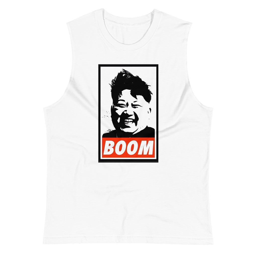 Camiseta sin mangas Coreano Boom, Descubre calidad excepcional y estampados duraderos. Encuentra estilo y orgullo en cada prenda. Compra en LOSMIOS!