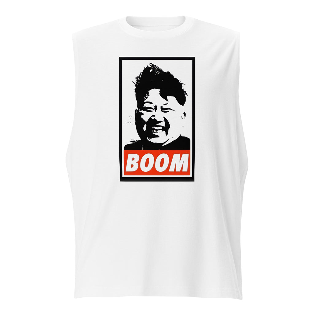 Camiseta sin mangas Coreano Boom, Descubre calidad excepcional y estampados duraderos. Encuentra estilo y orgullo en cada prenda. Compra en LOSMIOS!