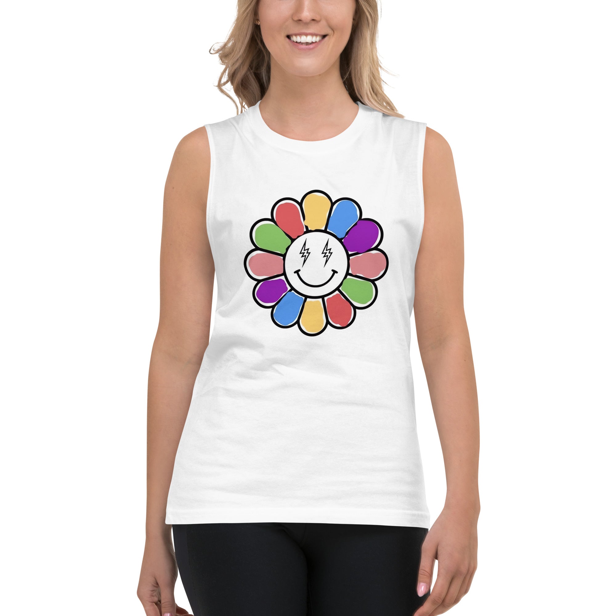  Camiseta sin mangas Smile Every Day Paint, Descubre calidad excepcional y estampados duraderos. Encuentra estilo y orgullo en cada prenda.