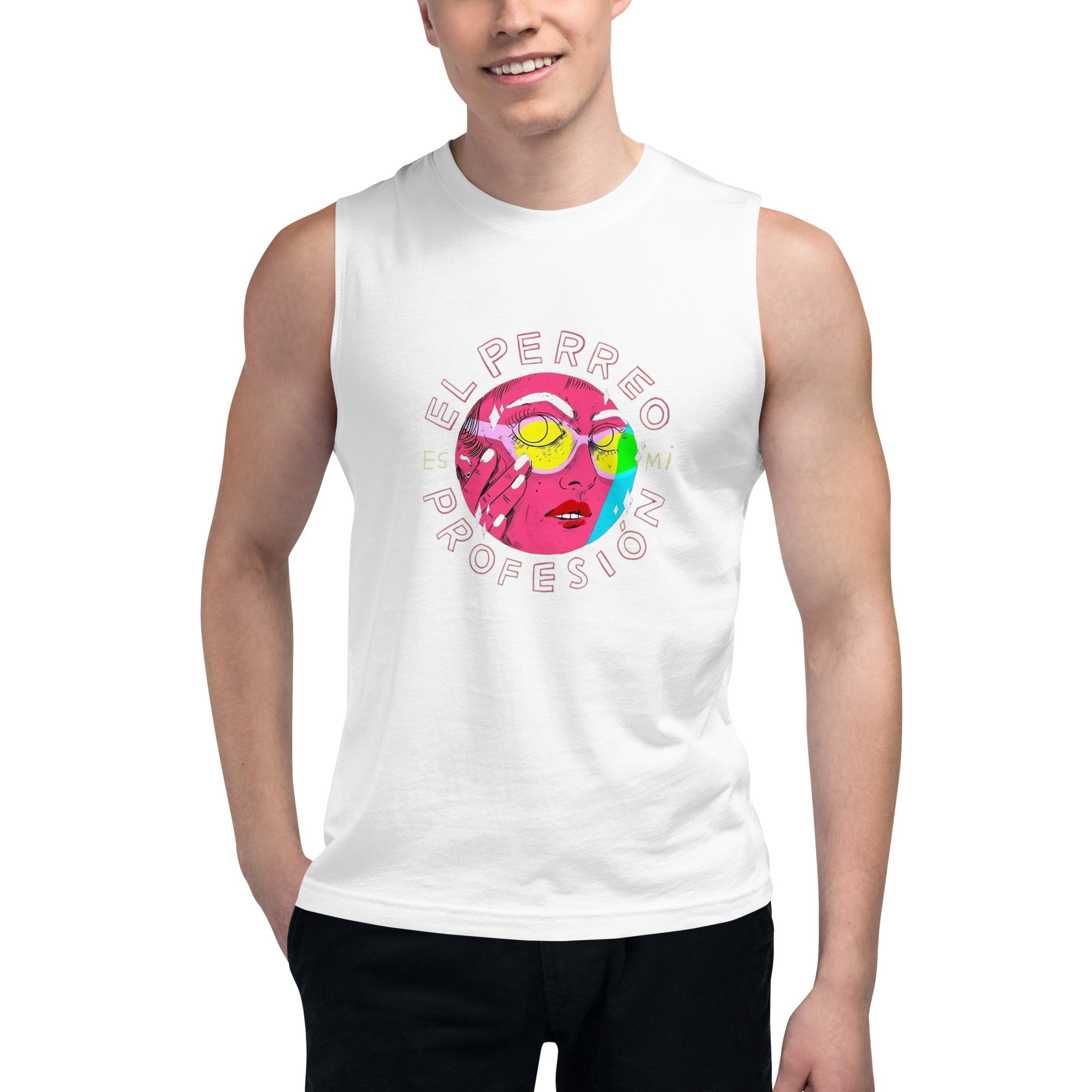 Camiseta sin mangas El Perreo es mi profesión , Descubre calidad excepcional y estampados duraderos. Encuentra estilo y orgullo en cada prenda.