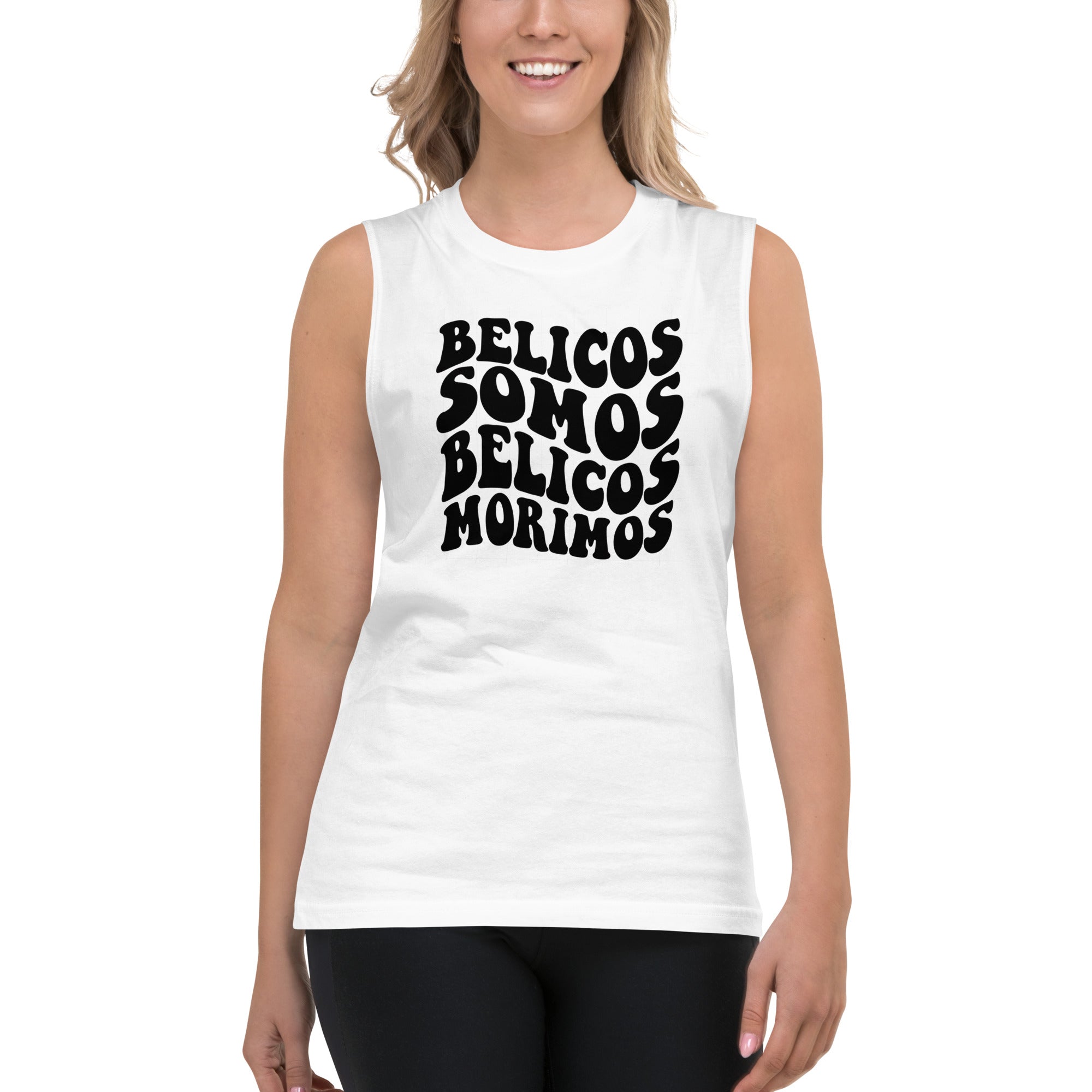 Camiseta sin mangas Belicos, Descubre calidad excepcional y estampados duraderos. Encuentra estilo y orgullo en cada prenda. Compra en LOSMIOS!