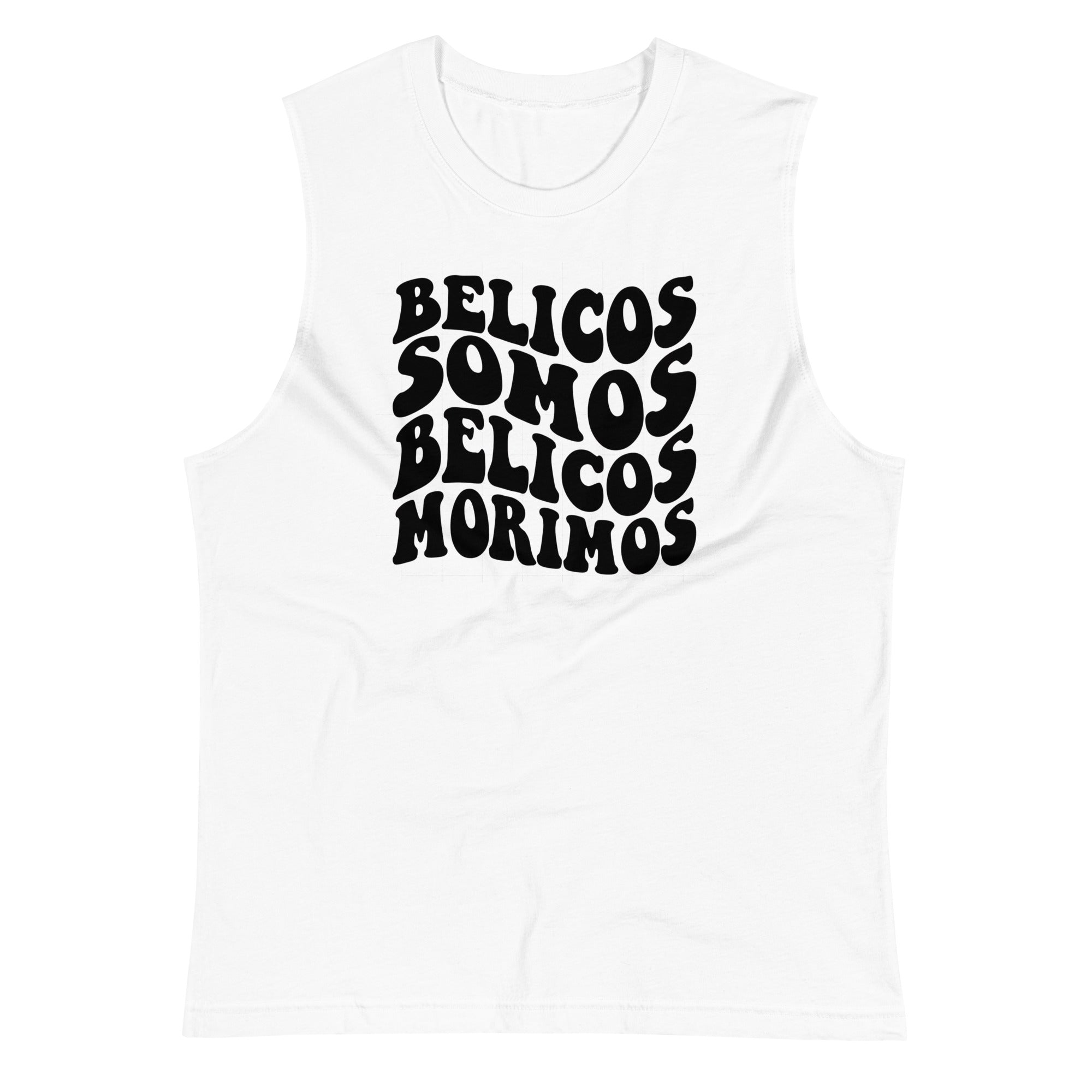 Camiseta sin mangas Belicos, Descubre calidad excepcional y estampados duraderos. Encuentra estilo y orgullo en cada prenda. Compra en LOSMIOS!