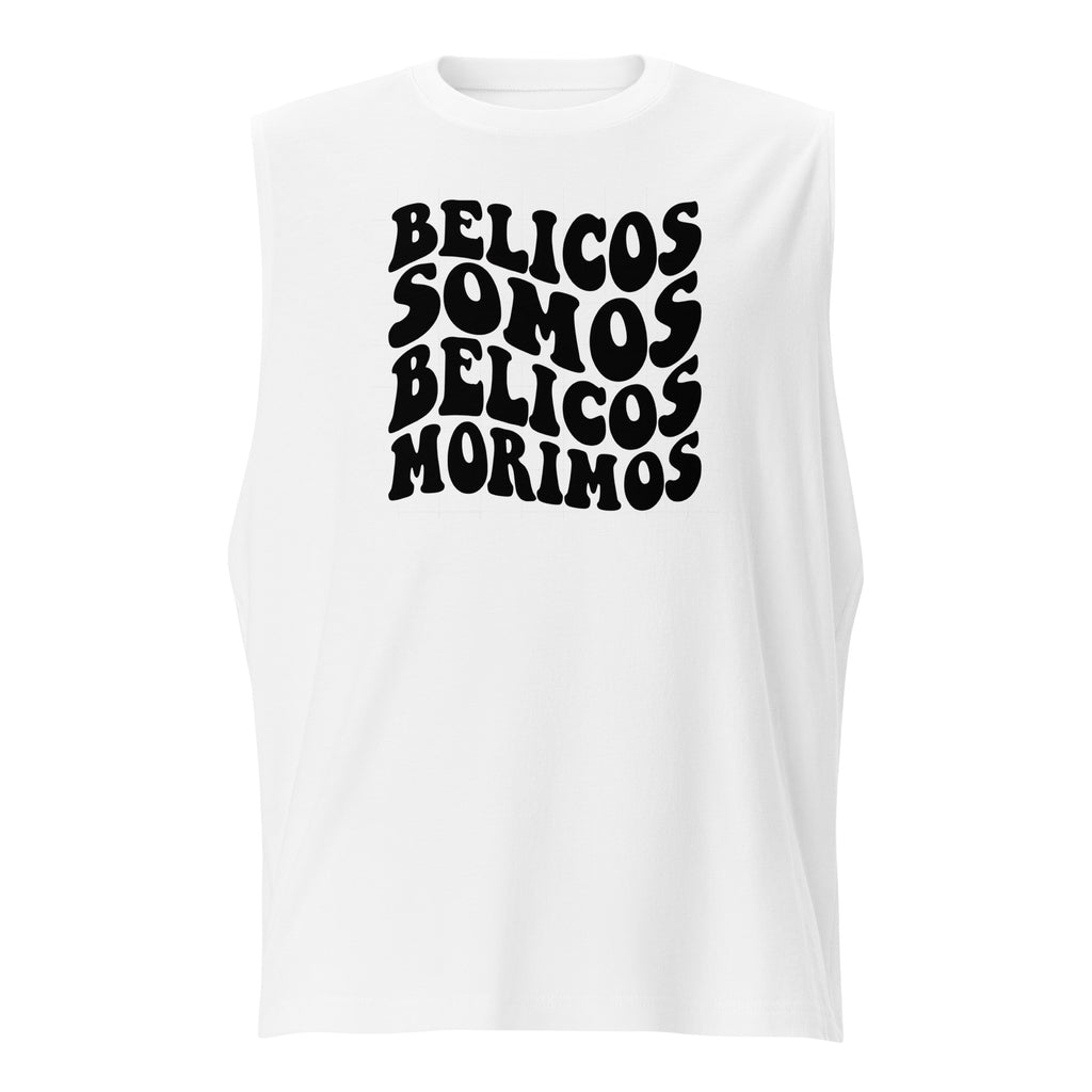 Camiseta sin mangas Belicos, Descubre calidad excepcional y estampados duraderos. Encuentra estilo y orgullo en cada prenda. Compra en LOSMIOS!