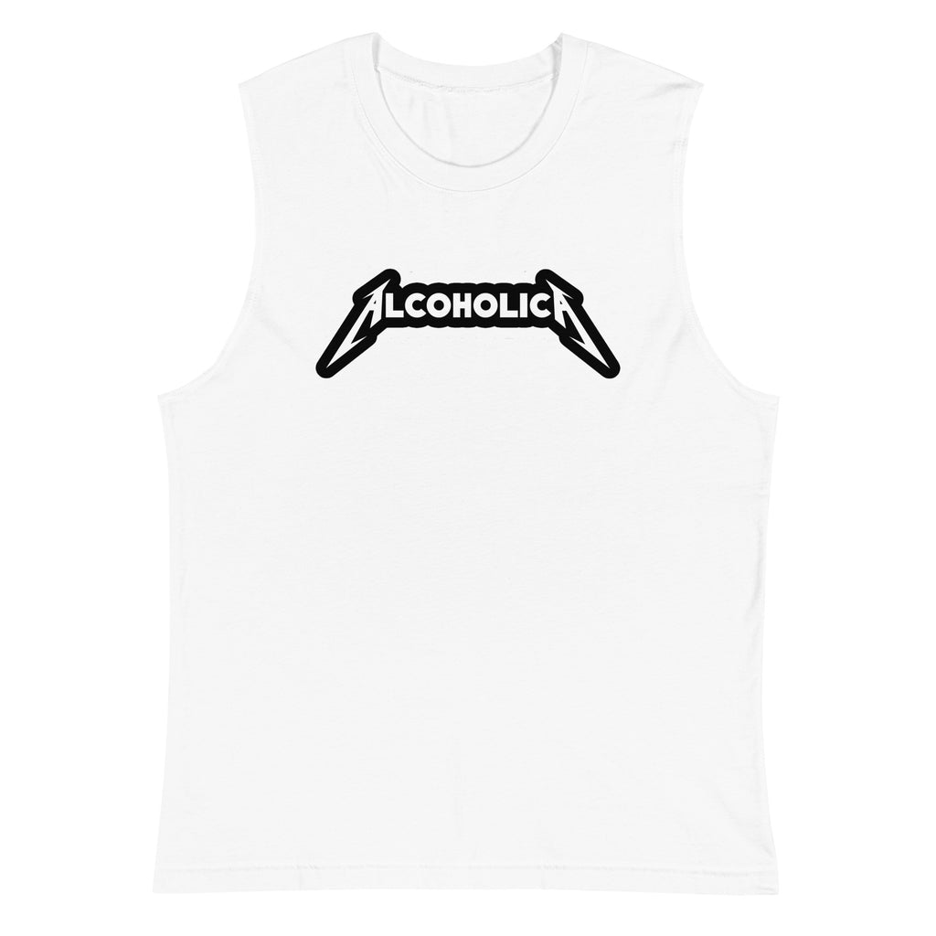 Camiseta sin mangas Alcohólica, Descubre calidad excepcional y estampados duraderos. Encuentra estilo y orgullo en cada prenda. Compra en LOSMIOS!