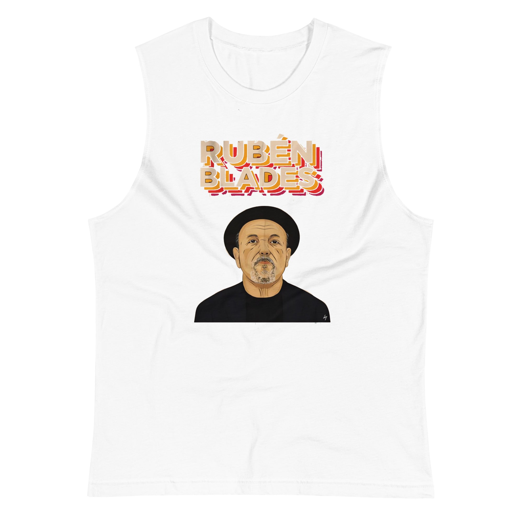 Camiseta sin mangas Rubén Blades, Descubre calidad excepcional y estampados duraderos. Encuentra estilo y orgullo en cada prenda. Compra en LOSMIOS!