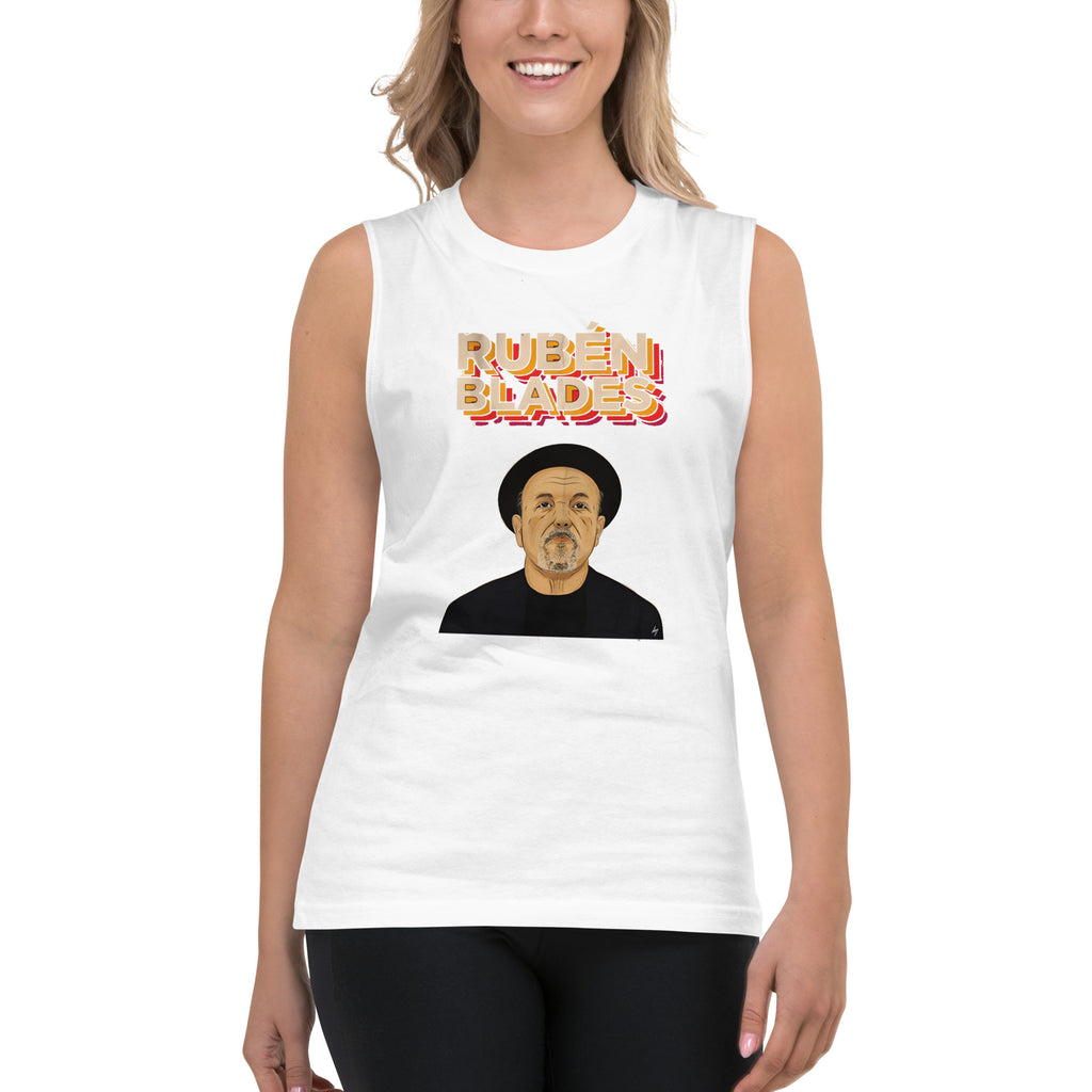 Camiseta sin mangas Rubén Blades, Descubre calidad excepcional y estampados duraderos. Encuentra estilo y orgullo en cada prenda. Compra en LOSMIOS!