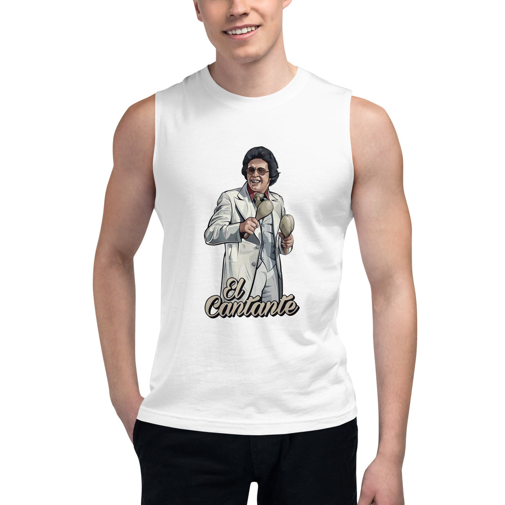 Camiseta sin mangas de El cantante, Descubre calidad excepcional y estampados duraderos. Encuentra estilo y orgullo en cada prenda.