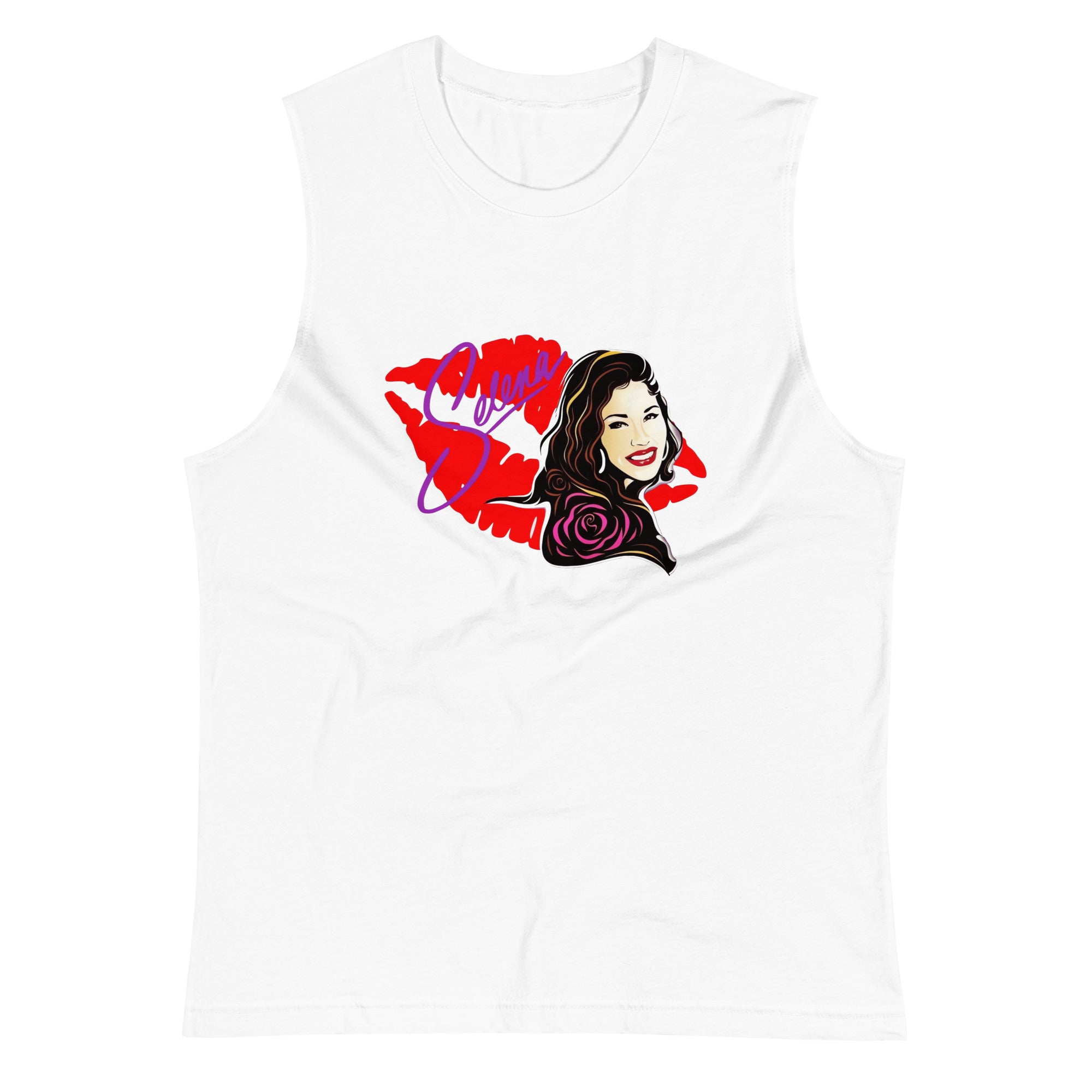 Camiseta sin mangas Selena Kiss , Descubre calidad excepcional y estampados duraderos. Encuentra estilo y orgullo en cada prenda. Compra en LOSMIOS!