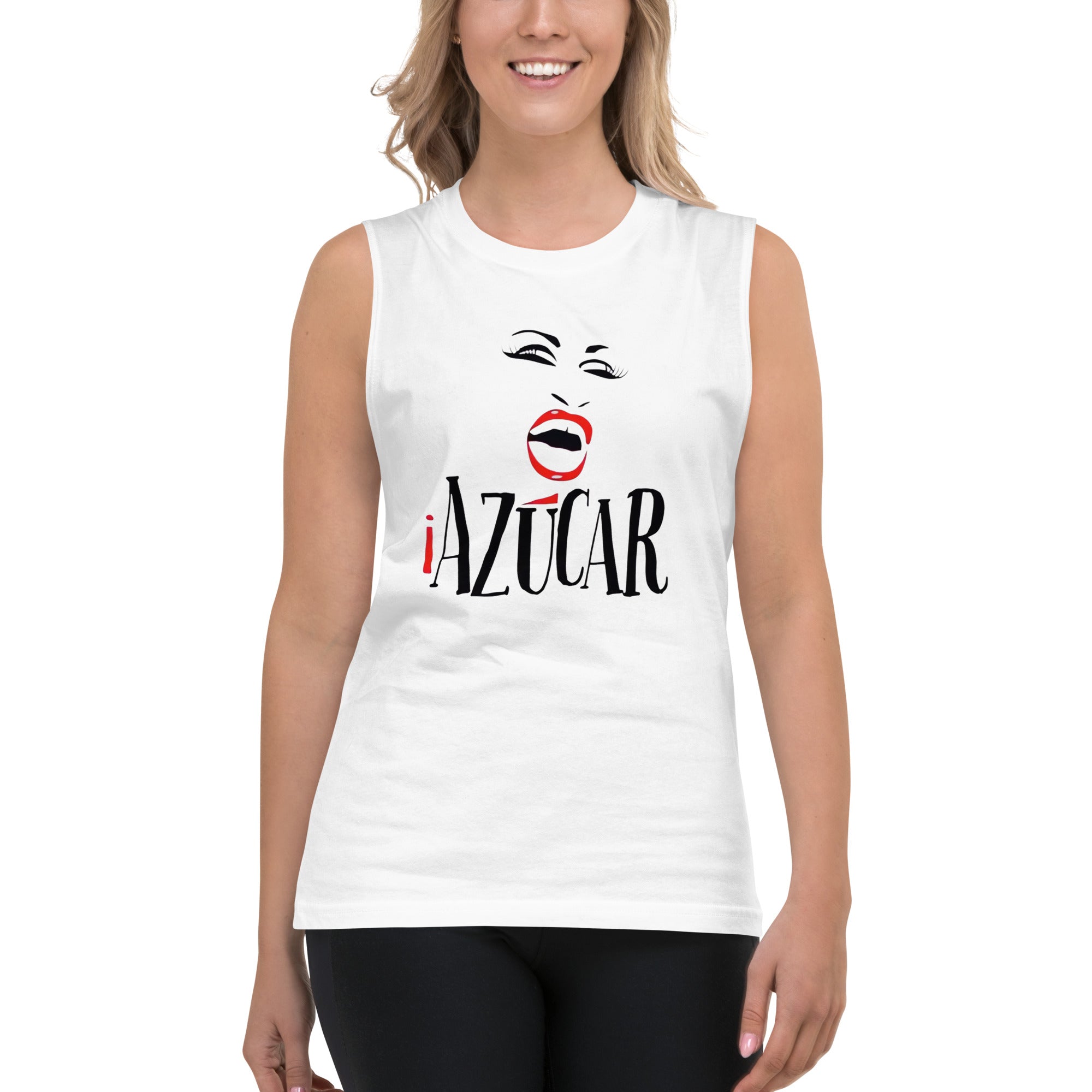 Camiseta sin mangas Azúcar, Descubre calidad excepcional y estampados duraderos. Encuentra estilo y orgullo en cada prenda. Compra en LOSMIOS!