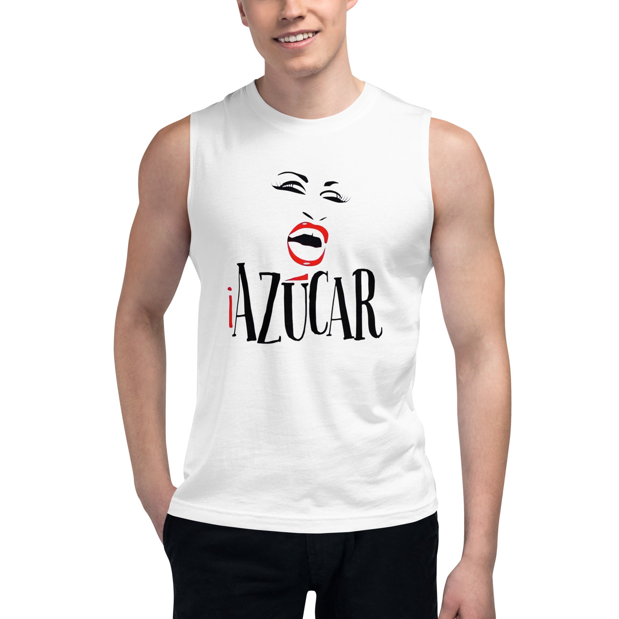 Camiseta sin mangas Azúcar, Descubre calidad excepcional y estampados duraderos. Encuentra estilo y orgullo en cada prenda. Compra en LOSMIOS!
