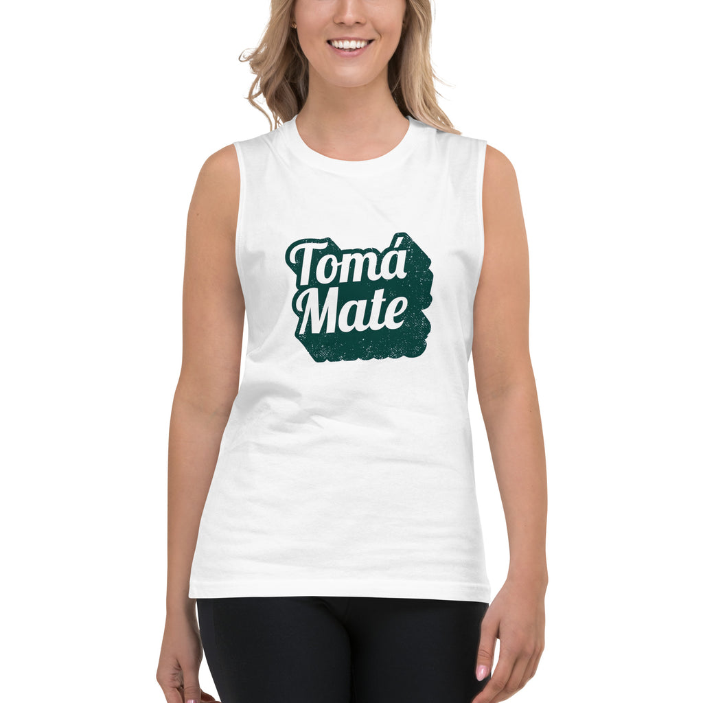 Playera sin mangas Tomá Mate ,Descubre calidad excepcional y estampados duraderos. Encuentra estilo y orgullo en cada prenda.