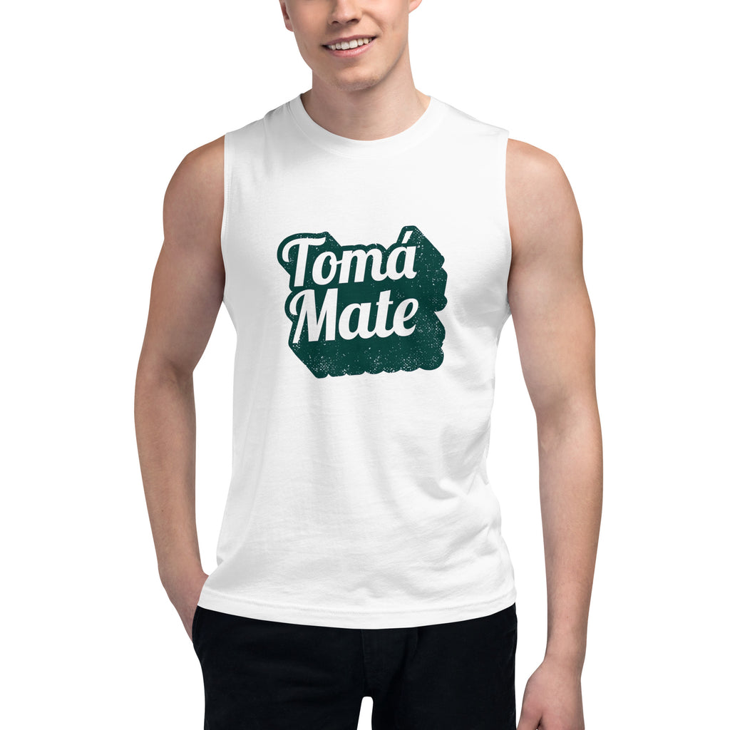 Playera sin mangas Tomá Mate ,Descubre calidad excepcional y estampados duraderos. Encuentra estilo y orgullo en cada prenda.