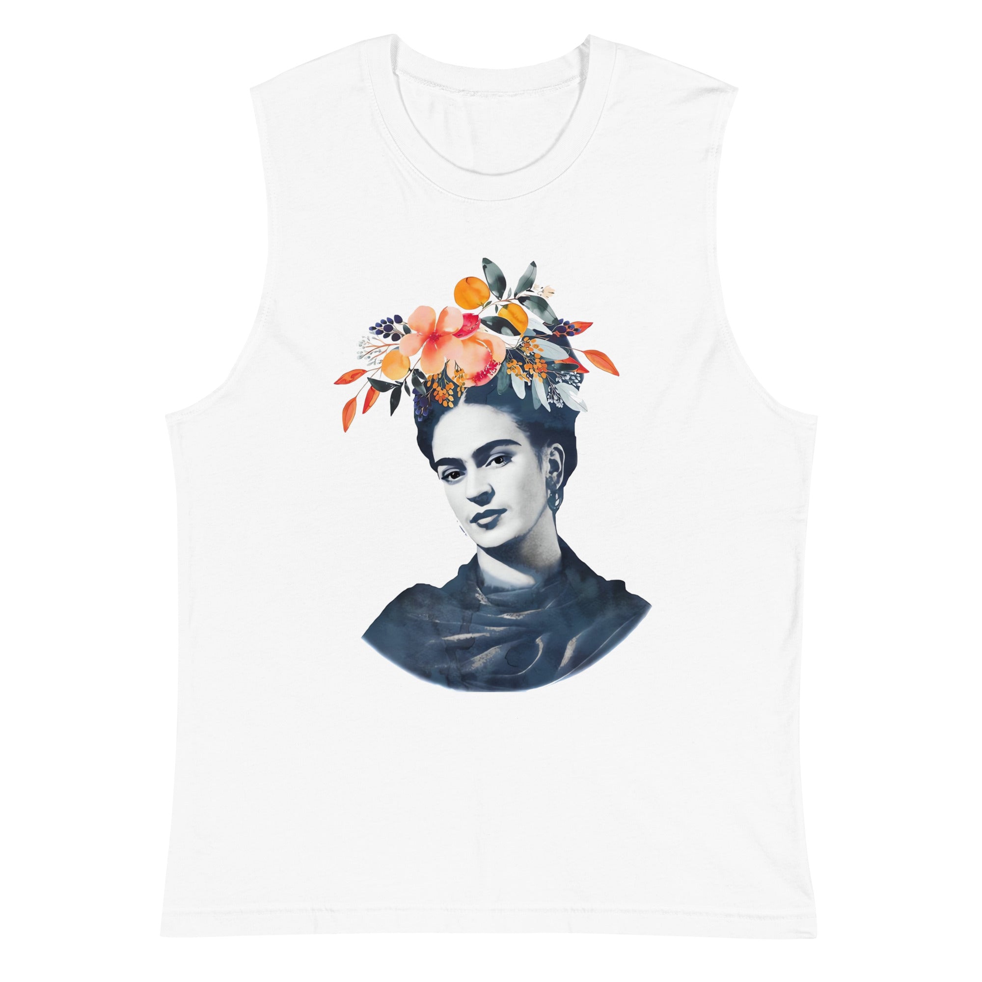 Frida Flowers — Camisetas sin Mangas — LOSMIOS