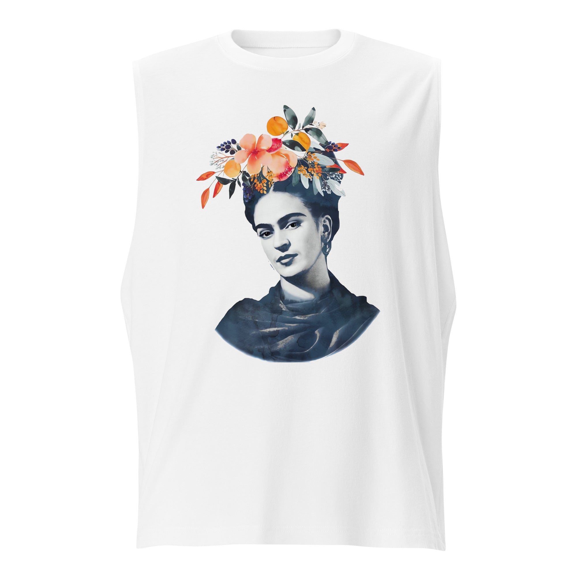 Playera Frida Flowers LOSMIOS — Diseño exclusivo algodón premium