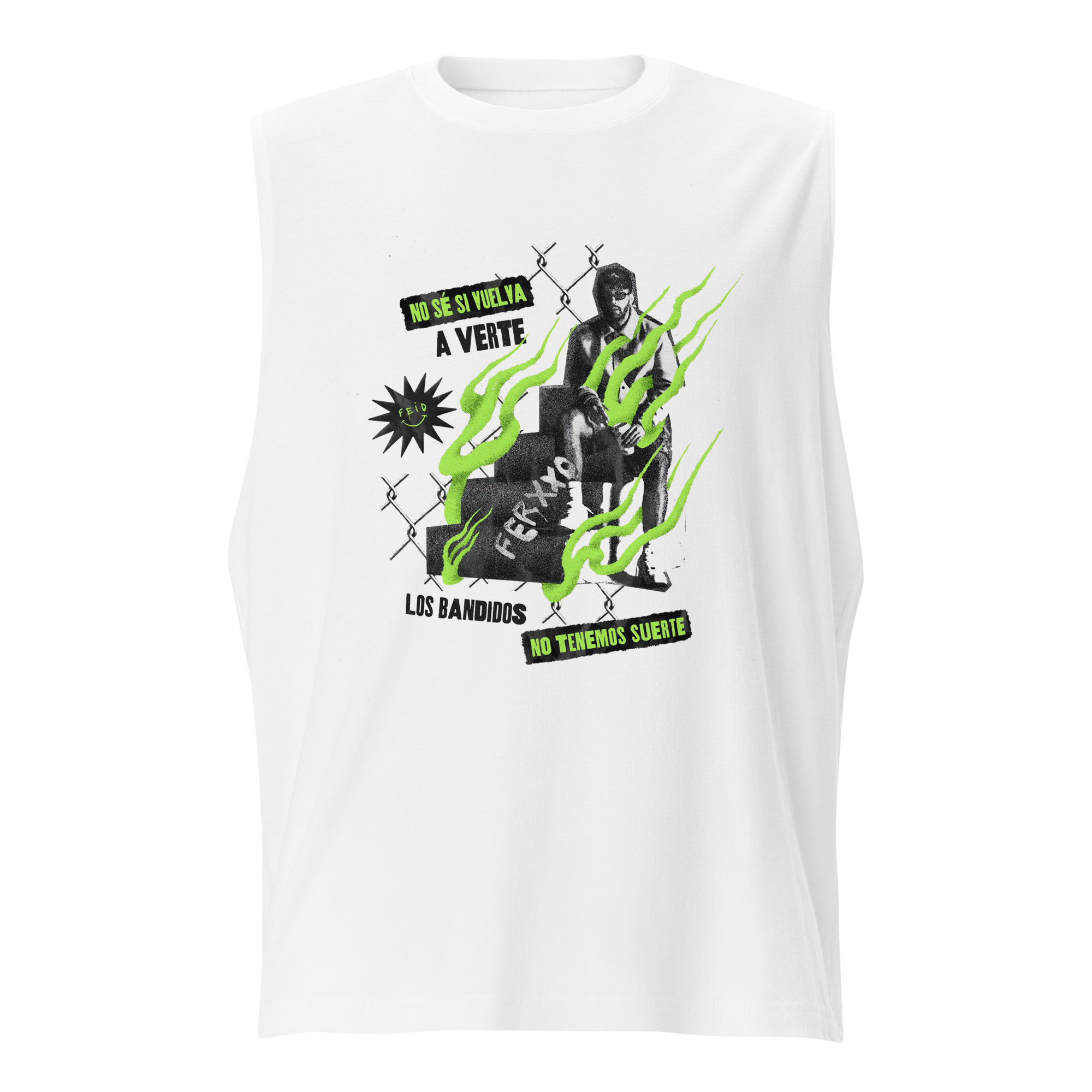 Playera No tenemos suerte LOSMIOS — Diseño exclusivo algodón premium