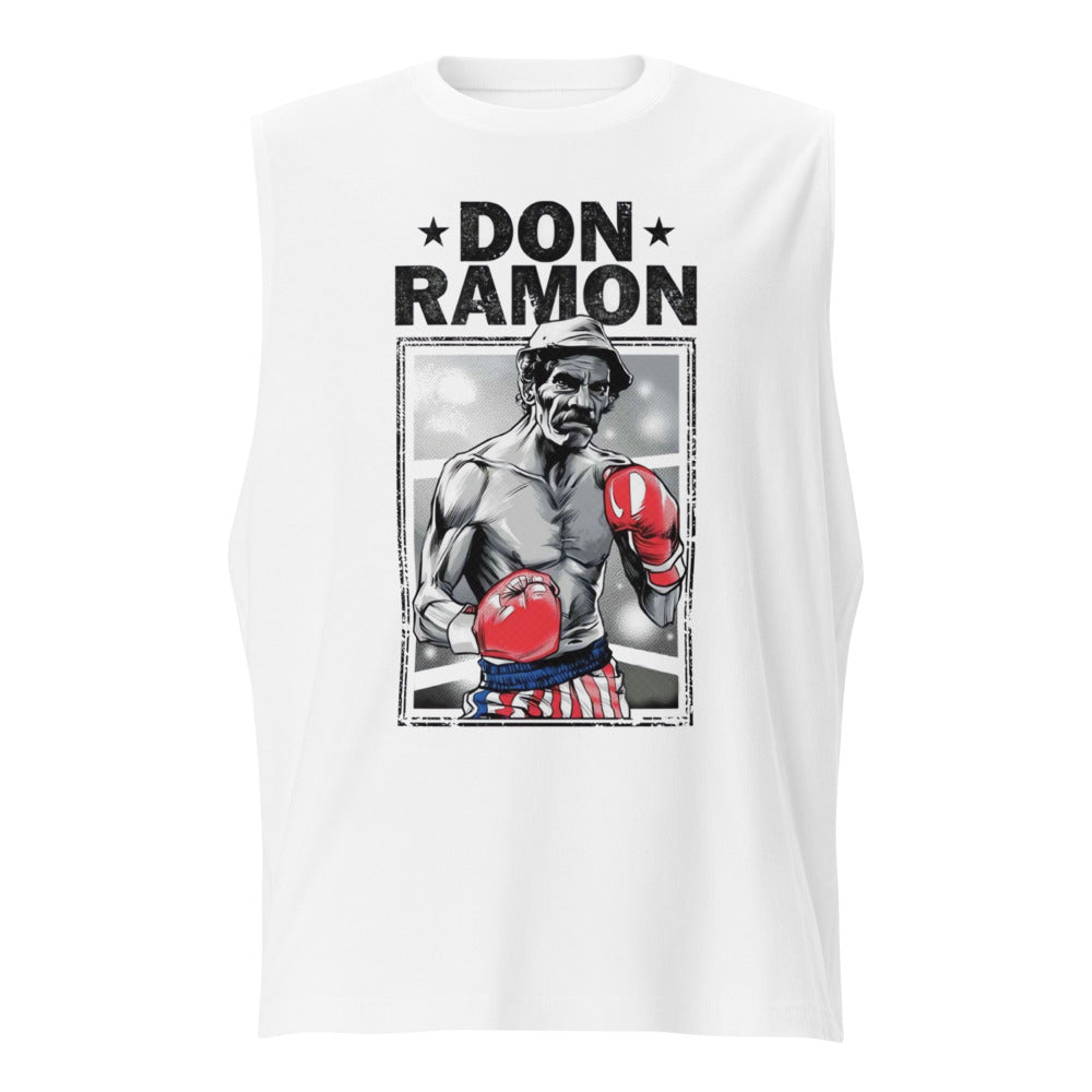 Sin Mangas Don Ramón Boxeador Blanco