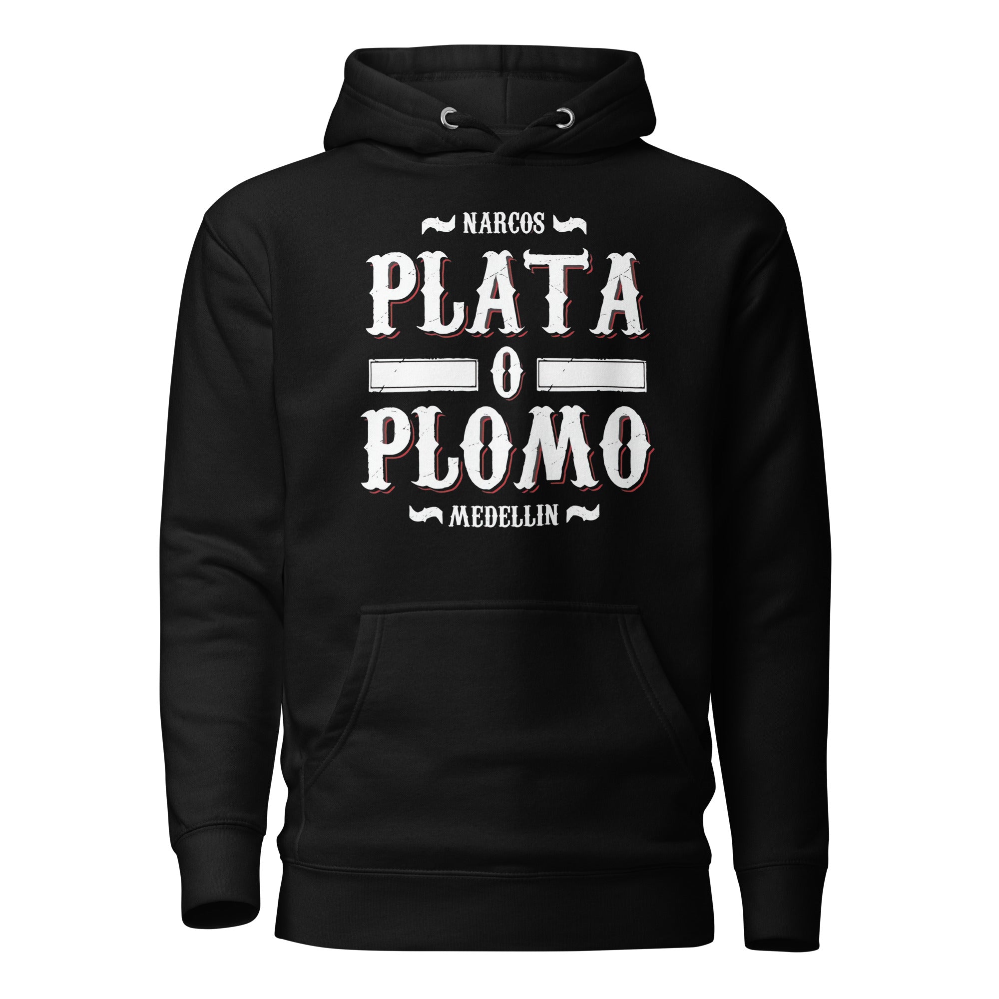 Plata o plomo Medellín — Sudaderos con Capucha — LOSMIOS