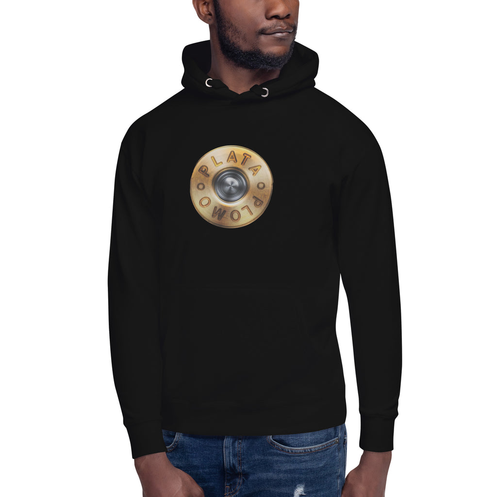 Sudadero con capucha Silver o Plomo: el emblema de orgullo colombiano con calidad excepcional y estampado que resiste el paso del tiempo.