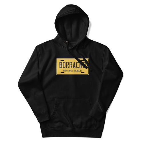 Sudaderas con capucha Borracho pero buen muchacho: el emblema de orgullo colombiano con calidad excepcional y estampado que resiste el paso del tiempo