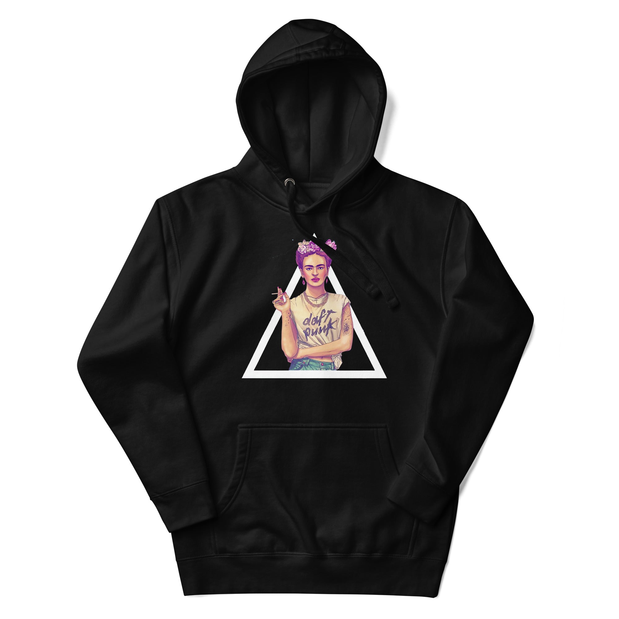 Hoodie de Frida del Rey, Descubre calidad excepcional y estampados duraderos. Encuentra estilo y orgullo en cada prenda. Compra ahora!