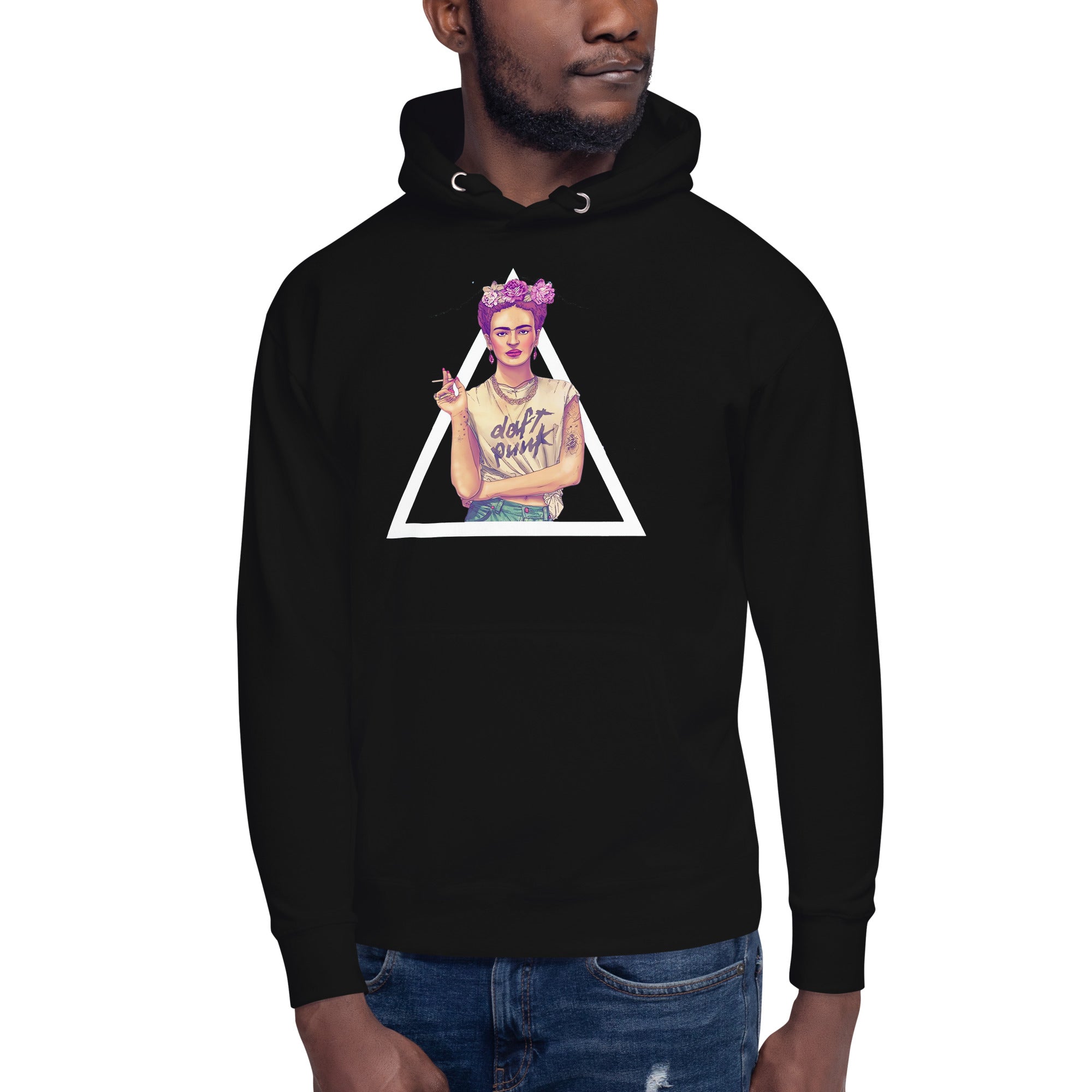 Hoodie de Frida del Rey, Descubre calidad excepcional y estampados duraderos. Encuentra estilo y orgullo en cada prenda. Compra ahora!