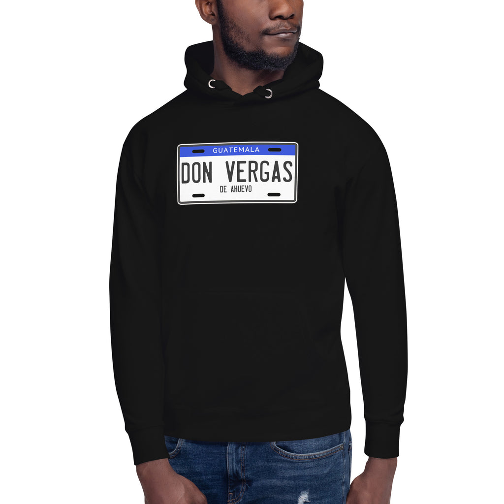 Hoodie de Don Vergas ,Descubre calidad excepcional y estampados duraderos. Encuentra estilo y orgullo en cada prenda. Compra ahora!