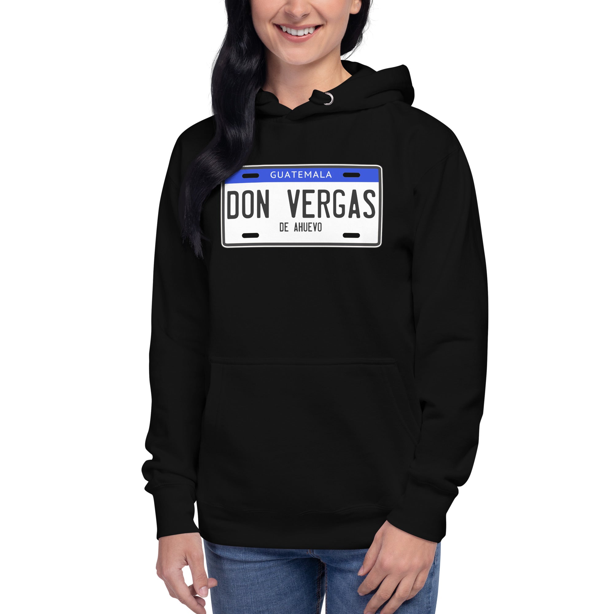 Hoodie de Don Vergas ,Descubre calidad excepcional y estampados duraderos. Encuentra estilo y orgullo en cada prenda. Compra ahora!