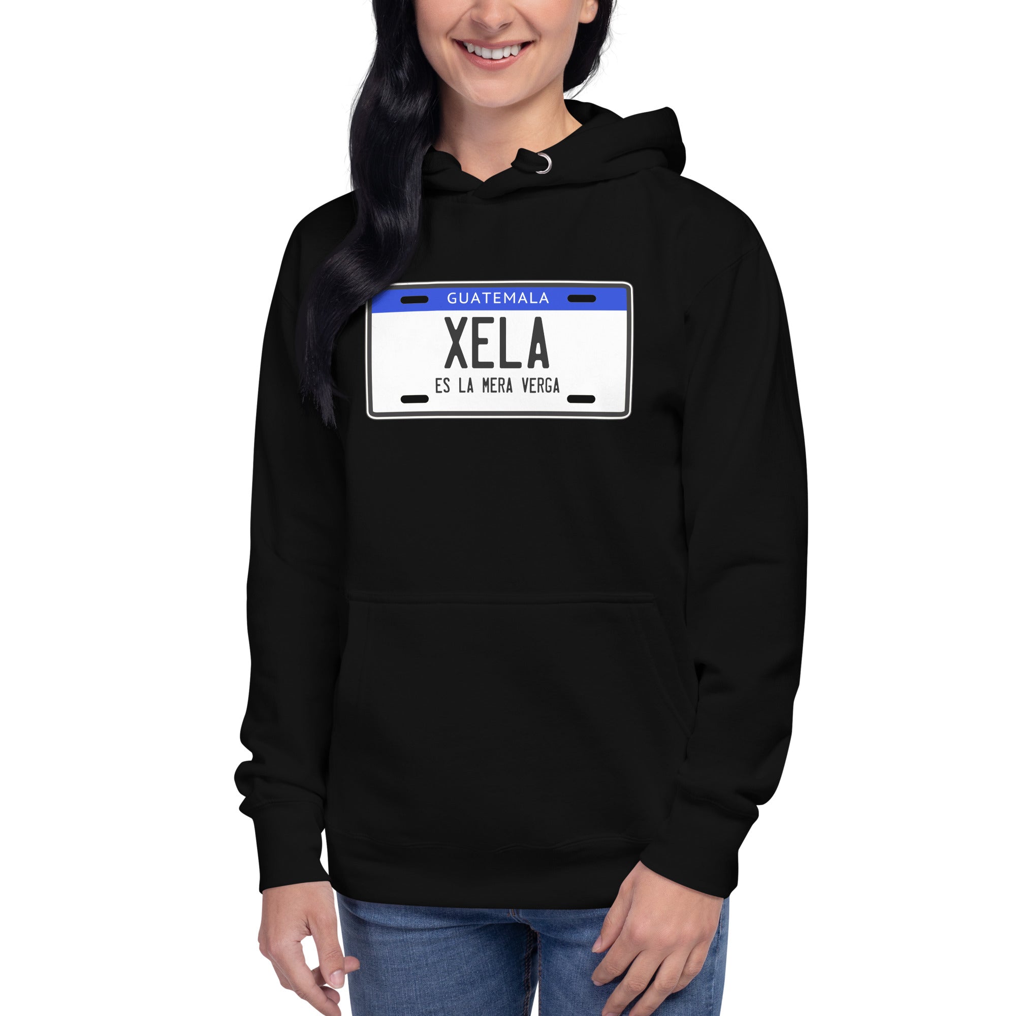 Hoodie de Xela es la V..., Descubre calidad excepcional y estampados duraderos. Encuentra estilo y orgullo en cada prenda. compra ahora!
