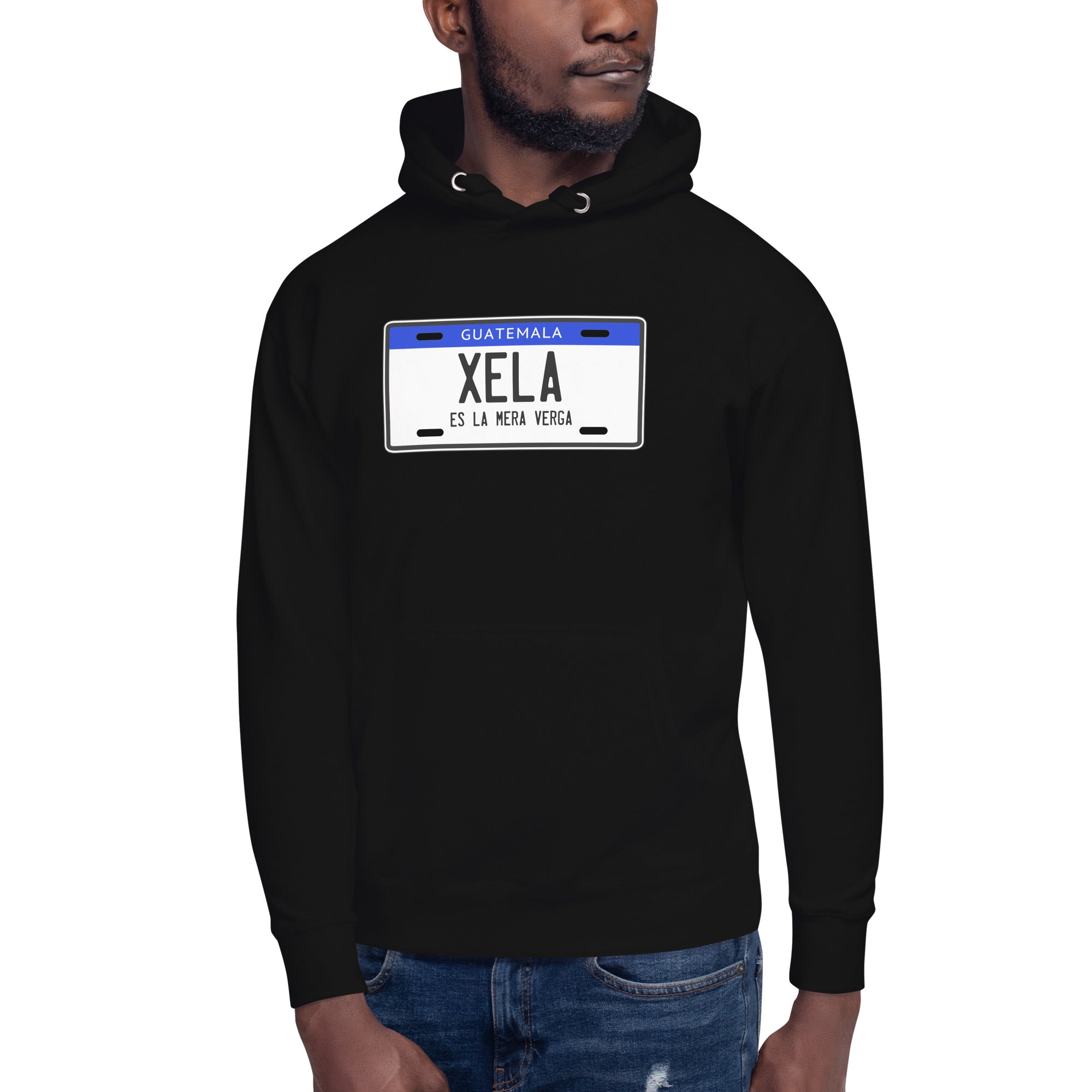 Hoodie de Xela es la V..., Descubre calidad excepcional y estampados duraderos. Encuentra estilo y orgullo en cada prenda. compra ahora!
