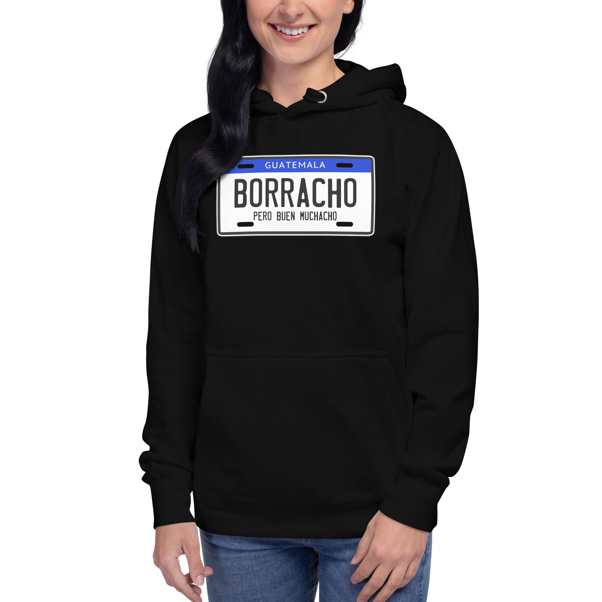 Hoodie Borracho Guate ,Descubre calidad excepcional y estampados duraderos. Encuentra estilo y orgullo en cada prenda.