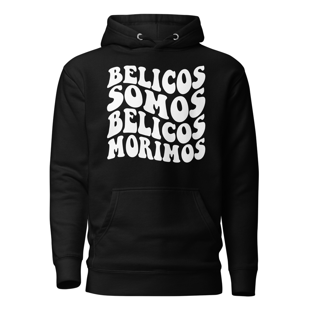 Bélicos Somos — Sudaderos con Capucha — LOSMIOS