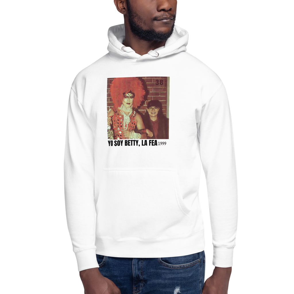 Hoodie de Yo soy Bety la Fea 1999 ,Descubre calidad excepcional y estampados duraderos. Encuentra estilo y orgullo en cada prenda. Compra ahora!