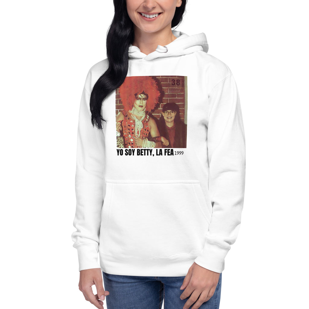 Hoodie de Yo soy Bety la Fea 1999 ,Descubre calidad excepcional y estampados duraderos. Encuentra estilo y orgullo en cada prenda. Compra ahora!