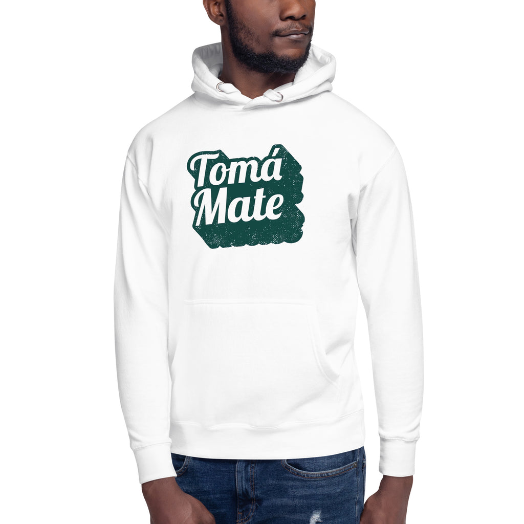 Hoodie de Tomá Mate ,Descubre calidad excepcional y estampados duraderos. Encuentra estilo y orgullo en cada prenda.