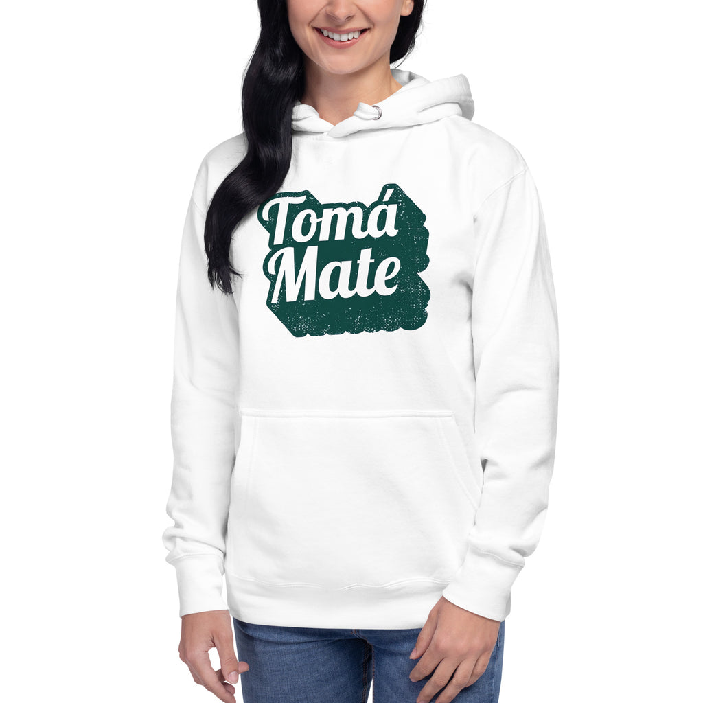 Hoodie de Tomá Mate ,Descubre calidad excepcional y estampados duraderos. Encuentra estilo y orgullo en cada prenda.