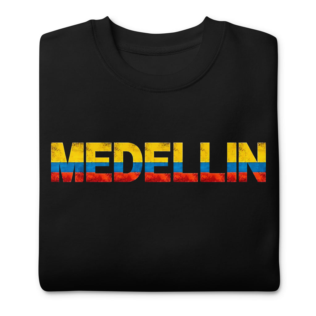 Suéter de Medelllin Col ,Descubre calidad excepcional y estampados duraderos. Encuentra estilo y orgullo en cada prenda. Compra ahora!