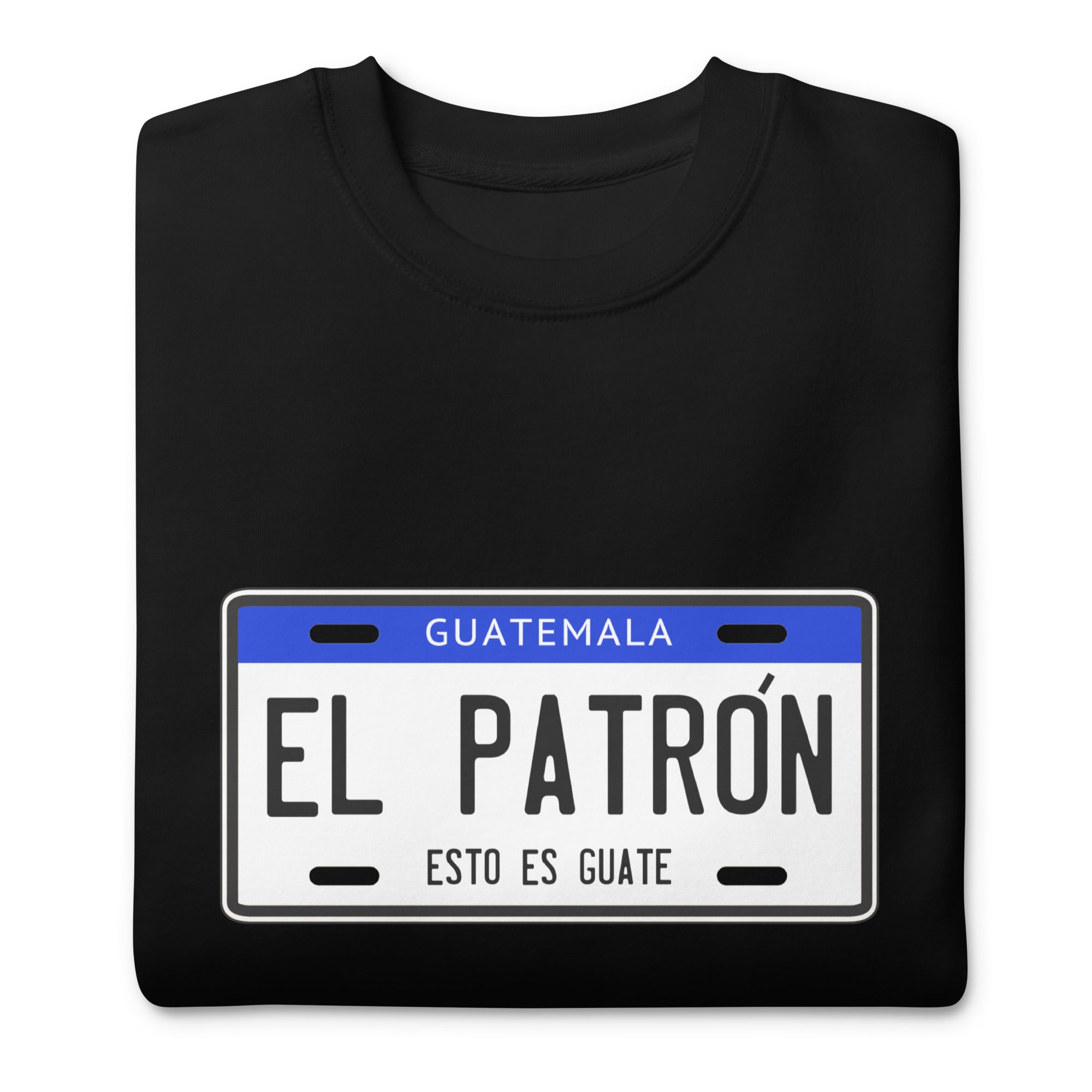 Suetér de El Patrón Guate ,Descubre calidad excepcional y estampados duraderos. Encuentra estilo y orgullo en cada prenda. Compra ahora!