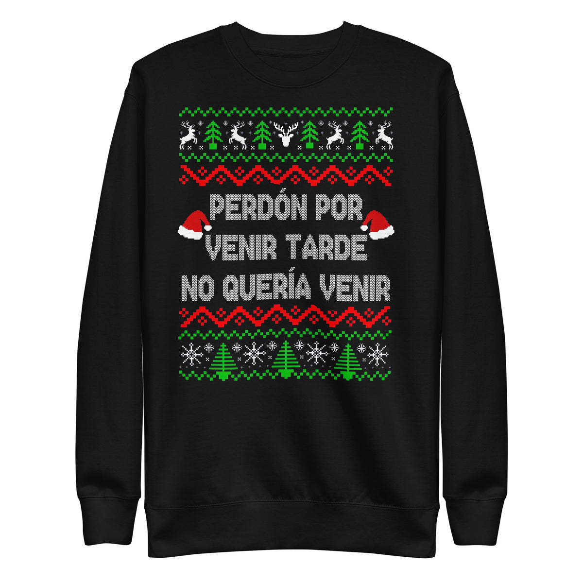 No quería venir