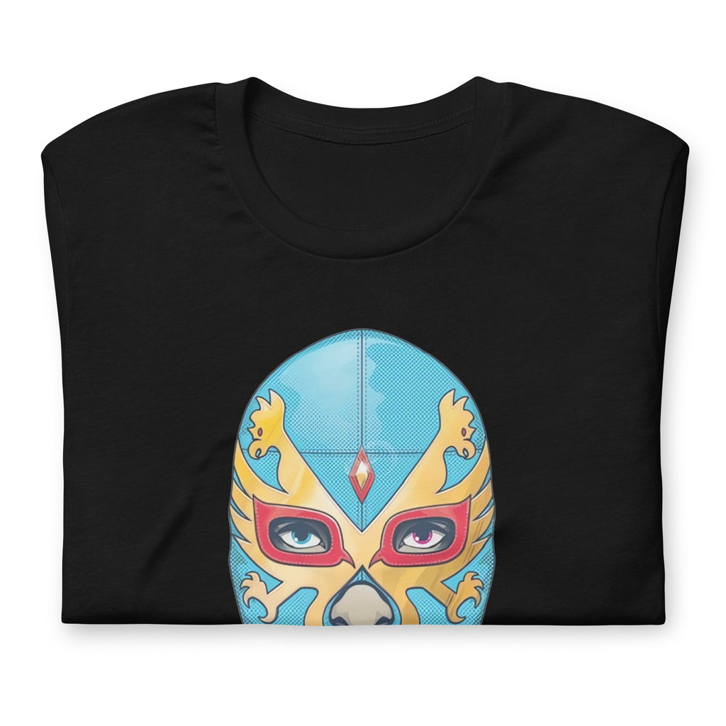 Playera de Luchador Azul Celeste,Descubre calidad excepcional y estampados duraderos. Encuentra estilo y orgullo en cada prenda. Compre en LOSMIOS!