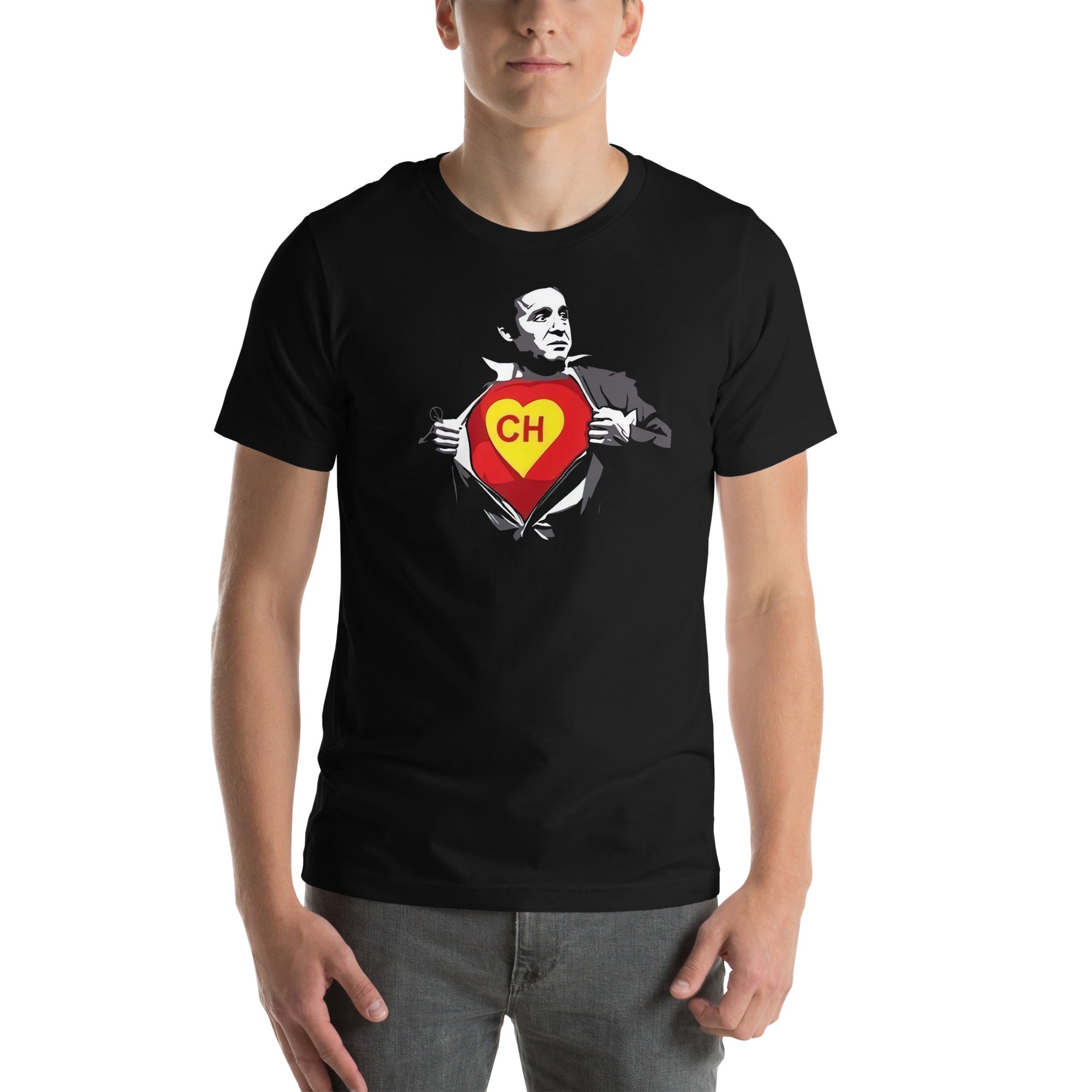 Playera de Super Chapulin, Descubre calidad excepcional y estampados duraderos. Encuentra estilo y orgullo en cada prenda. Compre en LOSMIOS!