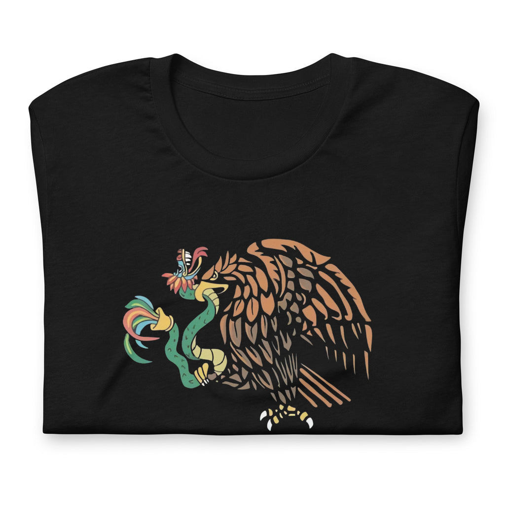 Playera de Escudo Nacional de México ,Descubre calidad excepcional y estampados duraderos. Encuentra estilo y orgullo en cada prenda. Compre en LOSMIOS!