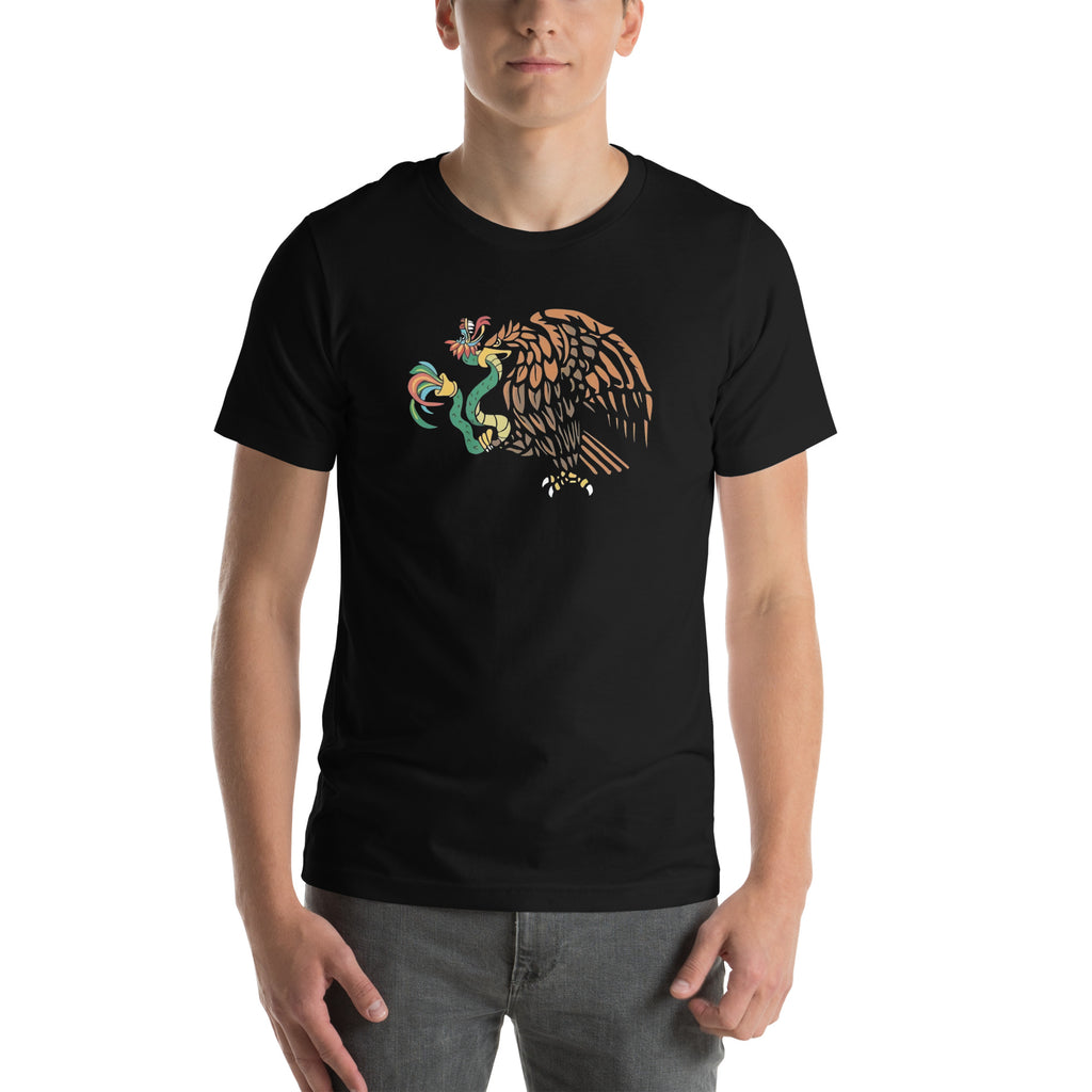 Playera de Escudo Nacional de México ,Descubre calidad excepcional y estampados duraderos. Encuentra estilo y orgullo en cada prenda. Compre en LOSMIOS!