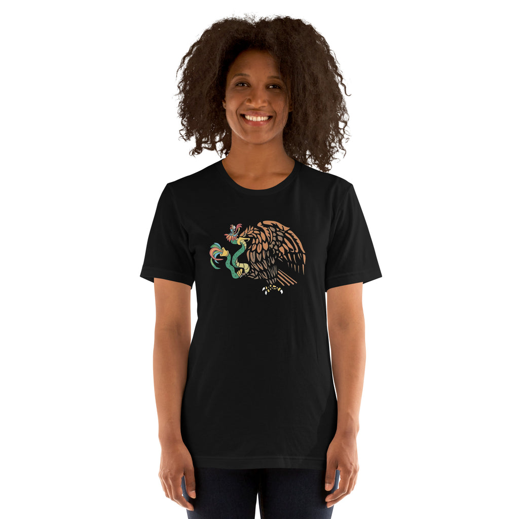 Playera de Escudo Nacional de México ,Descubre calidad excepcional y estampados duraderos. Encuentra estilo y orgullo en cada prenda. Compre en LOSMIOS!