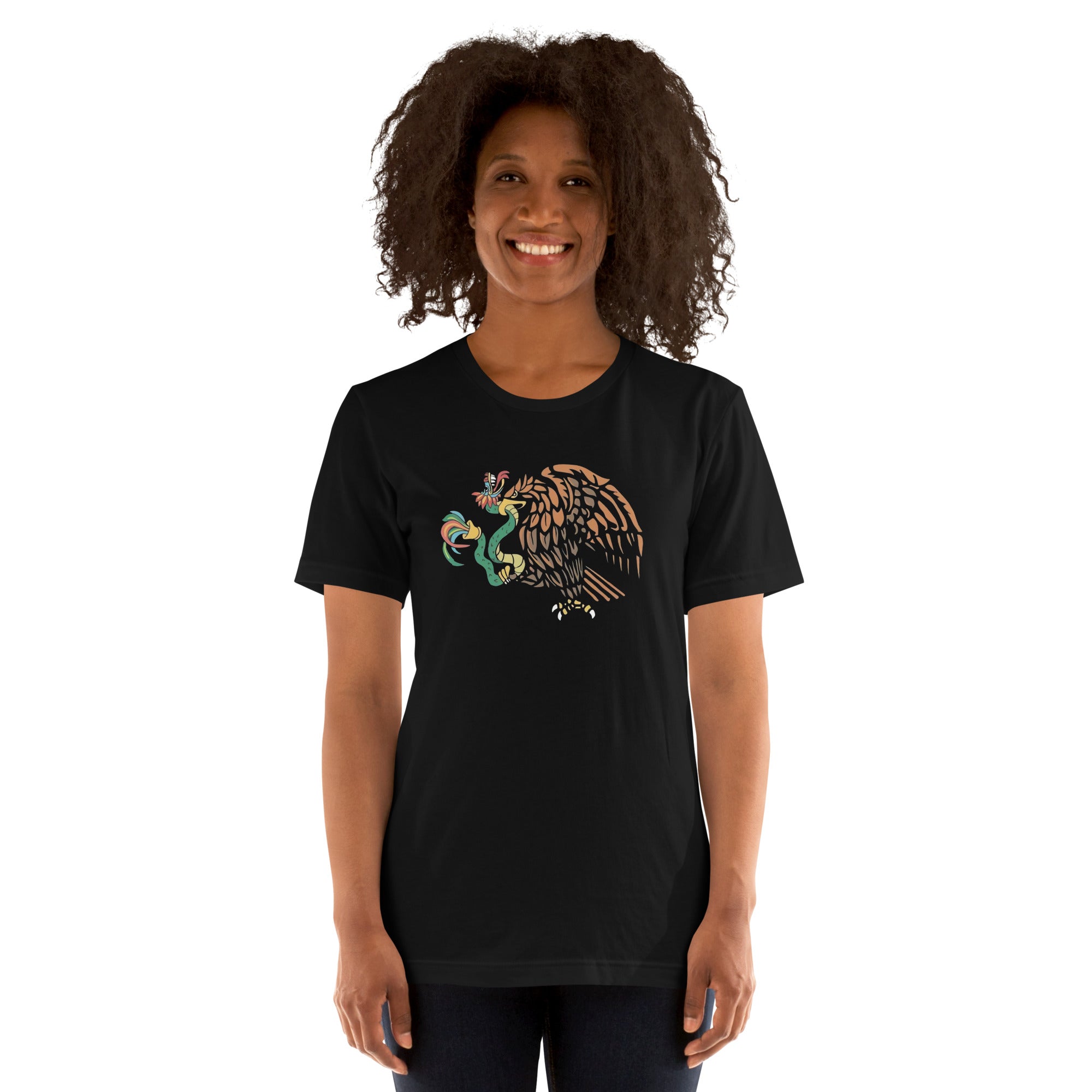 Playera de Escudo Nacional de México ,Descubre calidad excepcional y estampados duraderos. Encuentra estilo y orgullo en cada prenda. Compre en LOSMIOS!